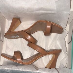 Dolce Vita Tan Strappy Heels